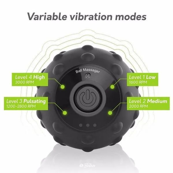Масажний м'яч Vibrating Massage Ball 00014647 фото