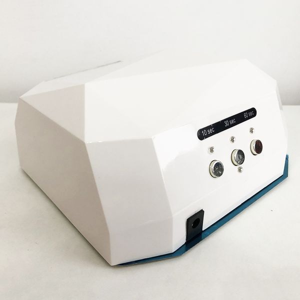Сушилка для ногтей UV LAMP CCF+LED, Сушилка обычного ногтей, Портативная сушилка для ногтей. Цвет: белый 00014437 фото