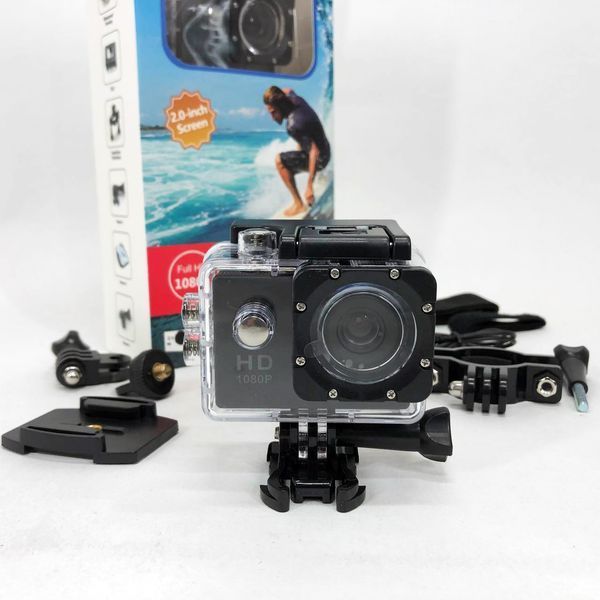 Экшн камера DVR SPORT A7, Камера gopro водонепроницаемая, Камера гоупро, Камера на голову налобная 00014985 фото