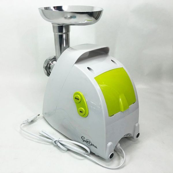 Мясорубка Suntera SMG-5425W, мясорубка-соковыжималка, электрическая мясорубка с насадками для дома 00018948 фото