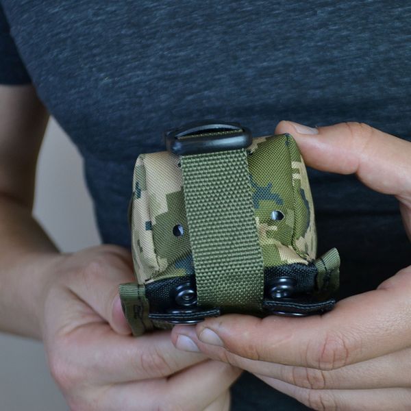 Качественный Подсумок под гранату из кордуры пиксель MOLLE для гранаты тактический 00018285 фото