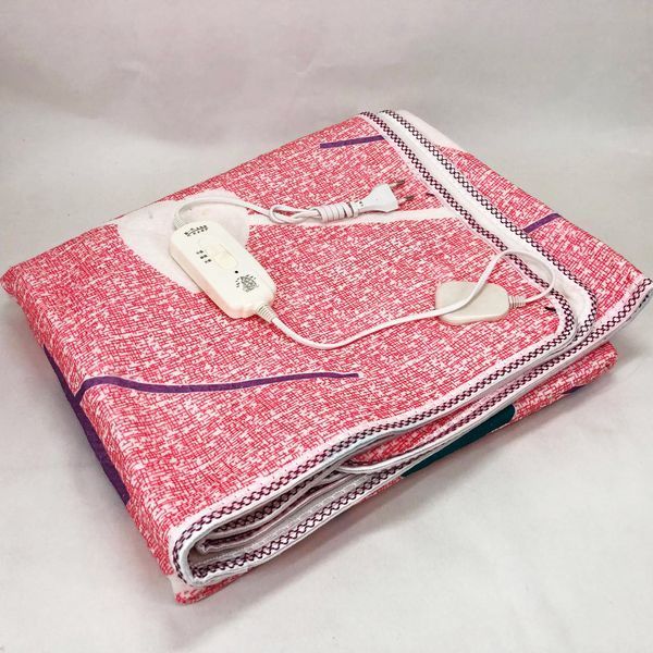 Електропростирадло електричне простирадло з підігрівом Electric Blanket 170х150см серця 00012655 фото