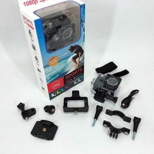 Экшн камера DVR SPORT A7, Камера gopro водонепроницаемая, Камера гоупро, Камера на голову налобная 00014985 фото