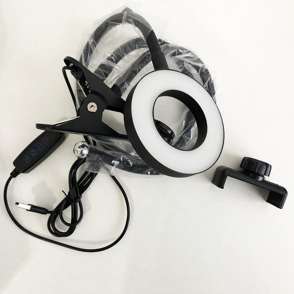 Набор блогера Professional Live Stream, светодиодная кольцевая лампа для селфи, Led лампа кольцевая 00022841 фото