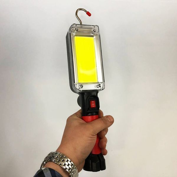 Кемпинговый фонарь с крюком и магнитом держателем 7628 ZJ-8859-COB-2 700Lm и зарядка micro USB 00023502 фото