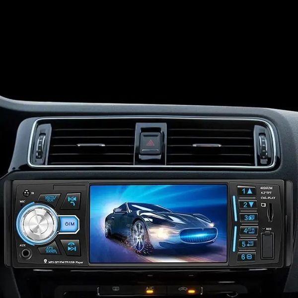 Автомагнитола MP5 4026UM с экраном 4.1 дюйма, AUX вход, Bluetooth, 1 DIN, магнитола в машину 00017063 фото