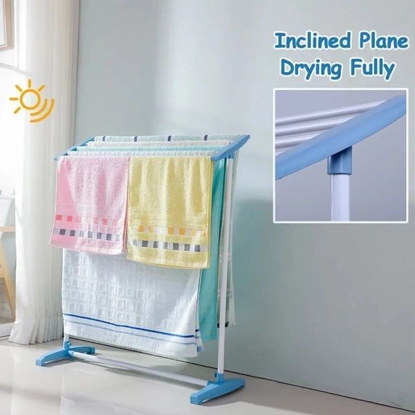 Підлогова сушарка для білизни Mobile towel rack 00015596 фото