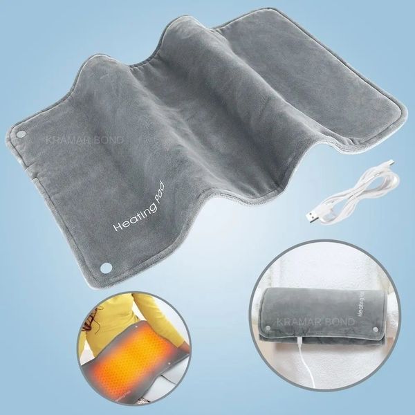 Грелка электрическая Heating Pad Type-C USB 5V/2А для облегчения судорог и болей в спине и шее 00024489 фото