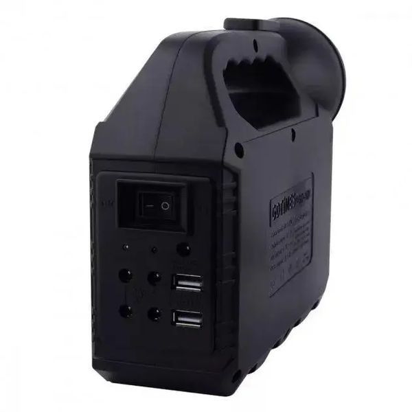 Многофункциональный LED фонарь Cclamp GD-101 с солнечной панелью, 3 лампочки, повербанк 00023273 фото