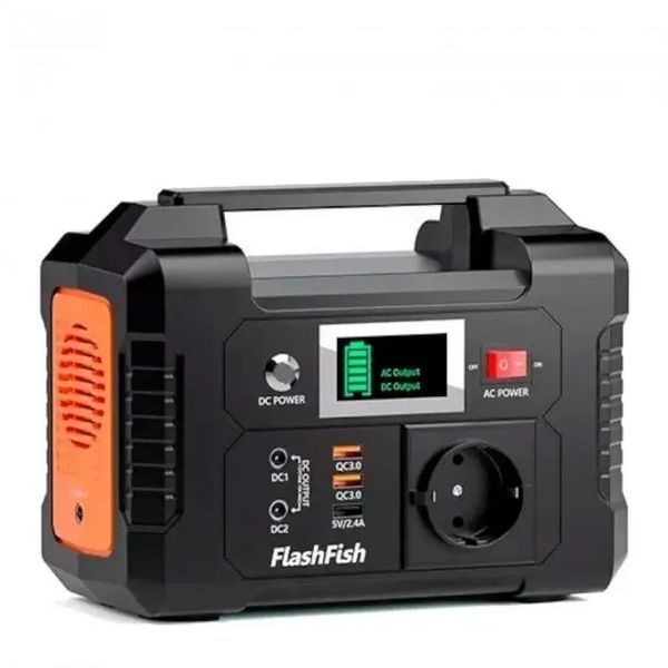 Зарядна електростанція акумуляторна портативна Flashfish E200 200W 40800 mAh Portable Power Station (WX300) 00017878 фото