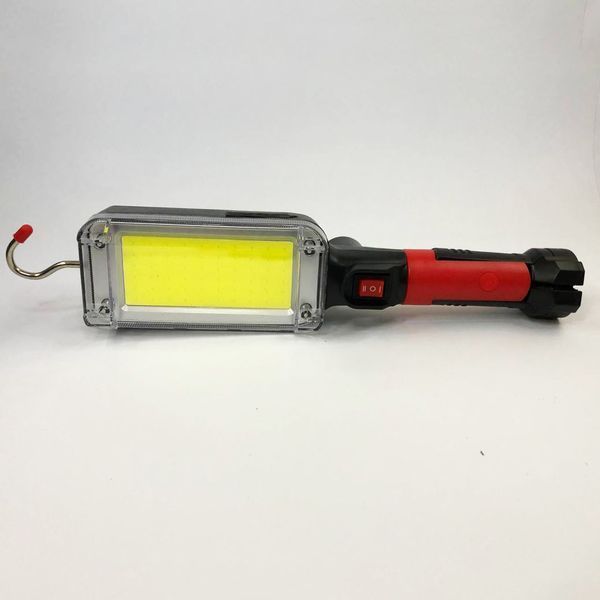 Кемпинговый фонарь с крюком и магнитом держателем 7628 ZJ-8859-COB-2 700Lm и зарядка micro USB 00023502 фото