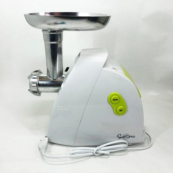Мясорубка Suntera SMG-5425W, мясорубка-соковыжималка, электрическая мясорубка с насадками для дома 00018948 фото