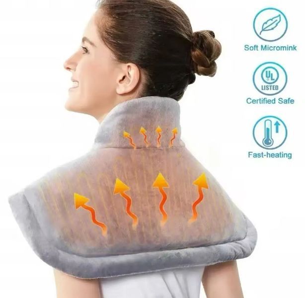 Електрогрілка для спини та шиї Heating Pad 00014740 фото