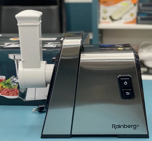 Електром'ясорубка Rainberg RB 2271 3000Вт Електрична м'ясорубка з насадками для ковбаси 00020691 фото
