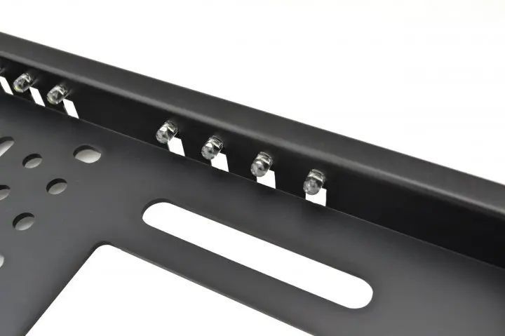 Камера заднего вида в авто номерной рамке с 4 LED подсветкой Black 00017163 фото