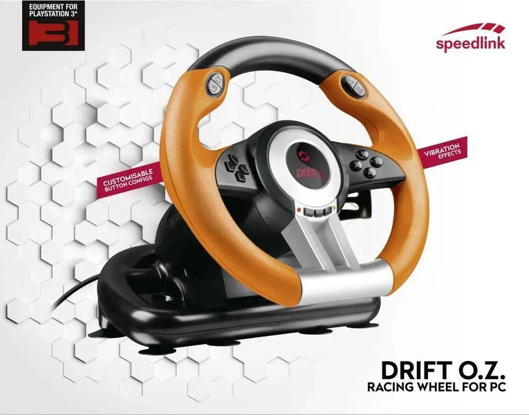 Руль провідний Speedlink Drift OZ Racing Wheel 00017957 фото