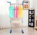 Сушилка для вещей Складная сушилка для белья Garment Rack With Wheels 00012754 фото 2