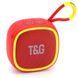 Портативная Bluetooth-колонка TG659 с ремешком, Громкая блютуз колонка для вечеринки. Цвет: красный 00017251 фото 11