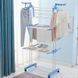 Сушилка для вещей Складная сушилка для белья Garment Rack With Wheels 00012754 фото 3