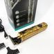 Машинка для стрижки волосся і бороди VGR V-097, Машинка для підстригання Окантувальна машинка. Колір: золотий 00014396 фото 7