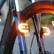Задний габаритный вело фонарь с поворотами FY-1825 STOP yellow с дистанционным пультом, Водостойкий 00017015 фото 7