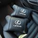 Набор автоподушек Lexus кожа Италия+ подарок, Автоподушки Лексус с вышивкой 00017070 фото 9