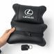 Набор автоподушек Lexus кожа Италия+ подарок, Автоподушки Лексус с вышивкой 00017070 фото 10