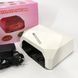 Сушилка для ногтей UV LAMP CCF+LED, Сушилка обычного ногтей, Портативная сушилка для ногтей. Цвет: белый 00014437 фото 4