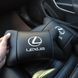 Набор автоподушек Lexus кожа Италия+ подарок, Автоподушки Лексус с вышивкой 00017070 фото 2