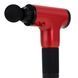 Аккумуляторный массажер fascial gun kh-320 портативный ручной ударный мышечный пистолет 4 насадки красный 00015512 фото 11