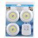 Набор из трёх LED Ламп BAILONG BL-1012 с Пультом и Таймером Отключения Два Режима Яркости 00023188 фото 2