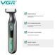 Электробритва VGR V-360 GREEN, Беспроводная электробритва, Триммер для усов, Электробритва с насадками 00015288 фото 4