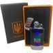 Дуговая электроимпульсная зажигалка с USB-зарядкой Украина LIGHTER HL-439. Цвет: серебро 00023404 фото 9