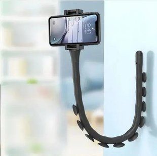 Гибкий держатель для телефона с присосками Cute Worm Lazy Holder 00018148 фото