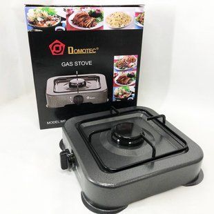 Газова плита DOMOTEC MS-6601 на 1 конфорку. Колір: сірий 00020160 фото