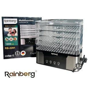 Електрична сушарка для овочів та фруктів Rainberg RB-2291 1000Вт 00020092 фото