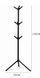 Стойка-вешалка для одежды Coat Rack Чёрная 00024541 фото 2