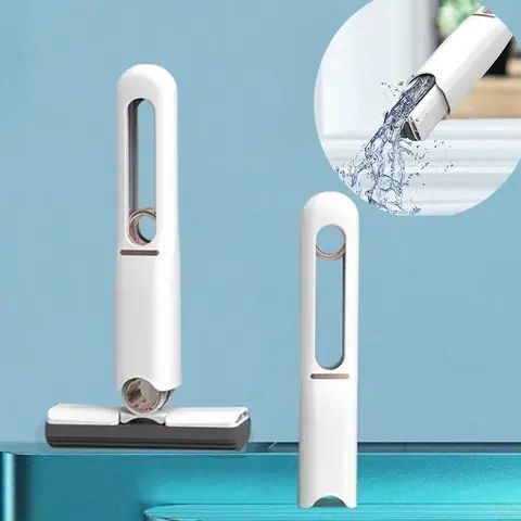 Портативне диво міні швабра MINI MOP з автовіджимом, легка, для прибирання будинку, авто 00012867 фото