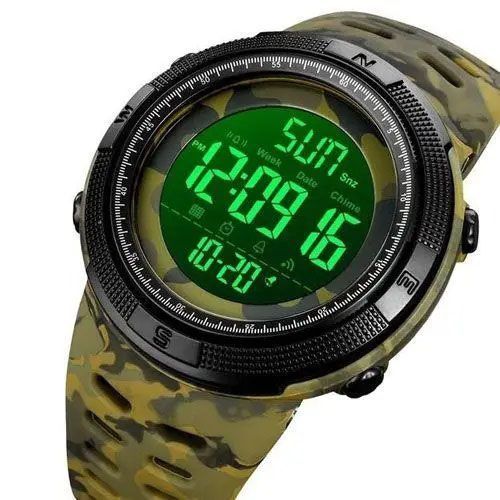 Часы наручные мужские SKMEI 2070CMGN ARMY GREEN CAMO 00022409 фото