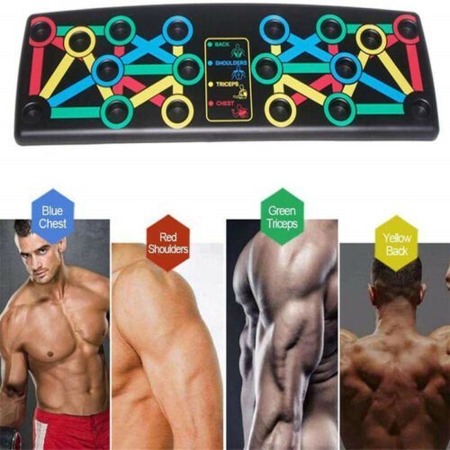 Тренажер для отжиманий Foldable Push Up, портативный тренажер для отжиманий, платформа для отжимания 00014425 фото