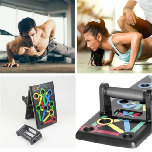 Тренажер для отжиманий Foldable Push Up, портативный тренажер для отжиманий, платформа для отжимания 00014425 фото