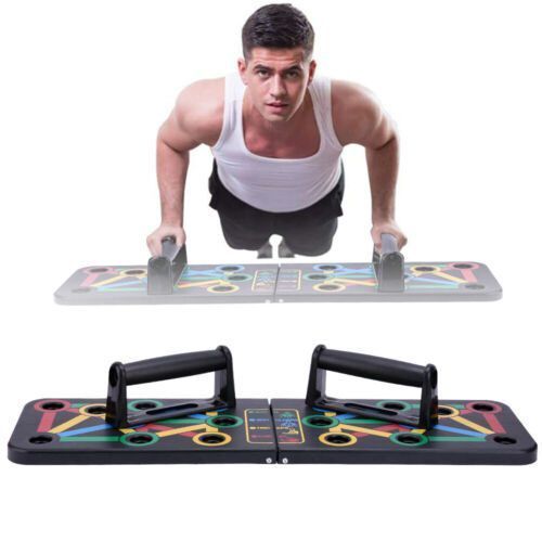 Тренажер для отжиманий Foldable Push Up, портативный тренажер для отжиманий, платформа для отжимания 00014425 фото