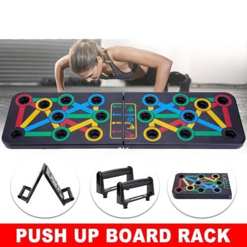 Тренажер для отжиманий Foldable Push Up, портативный тренажер для отжиманий, платформа для отжимания 00014425 фото