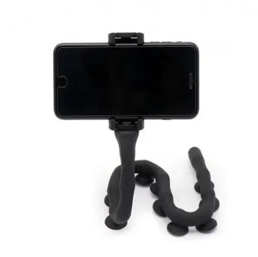 Гнучкий тримач для телефону із присосками Cute Worm Lazy Holder 00018148 фото