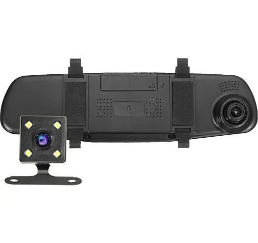 Автомобильный регистратор-зеркало Blaсkbox DVR AK47 с камерой заднего вида 00017164 фото