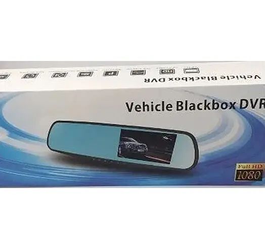Автомобильный регистратор-зеркало Blaсkbox DVR AK47 с камерой заднего вида 00017164 фото