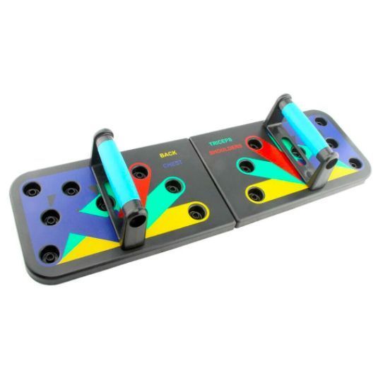 Тренажер для отжиманий Foldable Push Up, портативный тренажер для отжиманий, платформа для отжимания 00014425 фото
