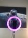Кільцева світлодіодна лампа RGB LED RING MJ33/ 33 см із кріпленням для телефону 00017592 фото 2