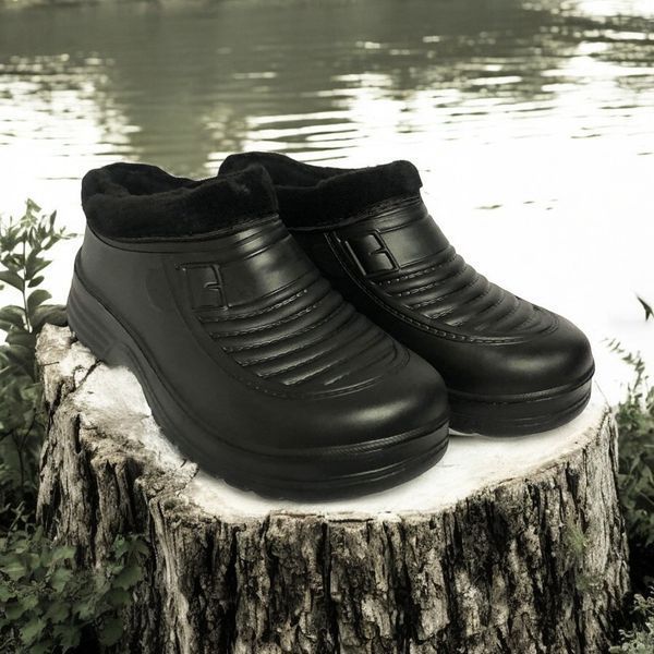 Ботинки мужские утепленные 41р 25см, мужские рабочие ботинки 00023919 фото