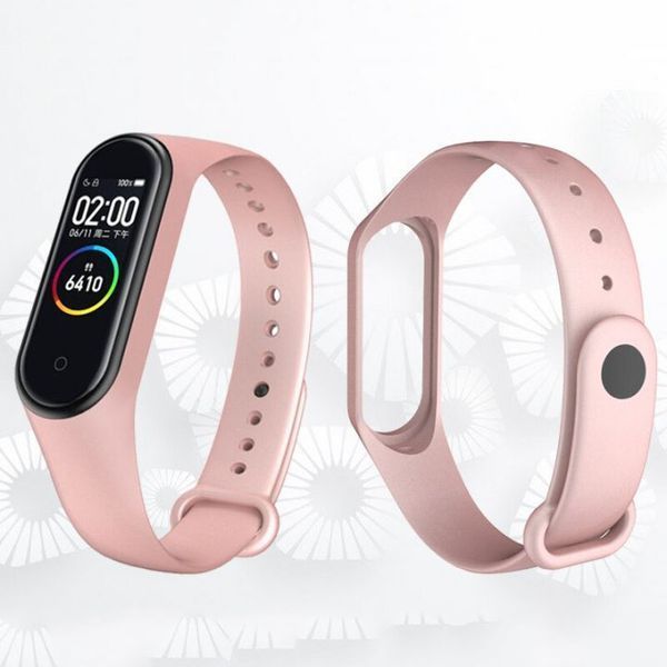 Смарт браслет M5 Smart Bracelet Фитнес трекер Watch Bluetooth. Цвет: розовый 00022023 фото